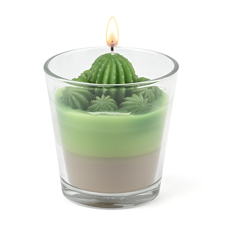 Customizable cactus candles wholesale