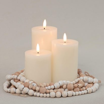 Fake LED Pillar Candles