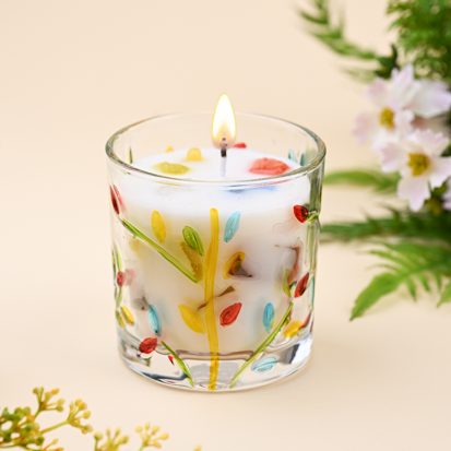 Glass candles