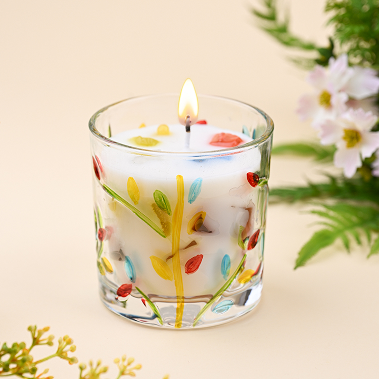 Glass candles